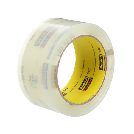 Scotch Prscrptn Lbel Tape 800 Clear, 2inx7, PK24 3M8002
